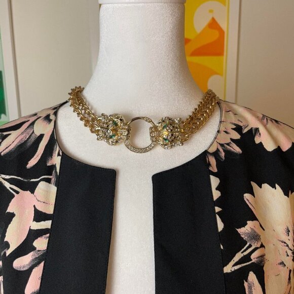 LOLLY'S LAUNDRY Floral KIMONO sleeveJacket Size S - Picture 9 of 10